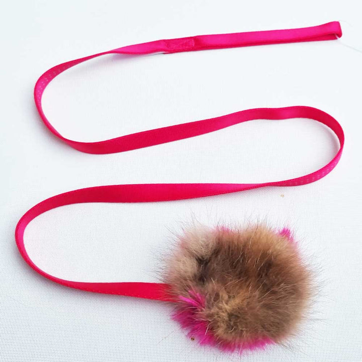 Rabbit Fur Squeaky Chaser