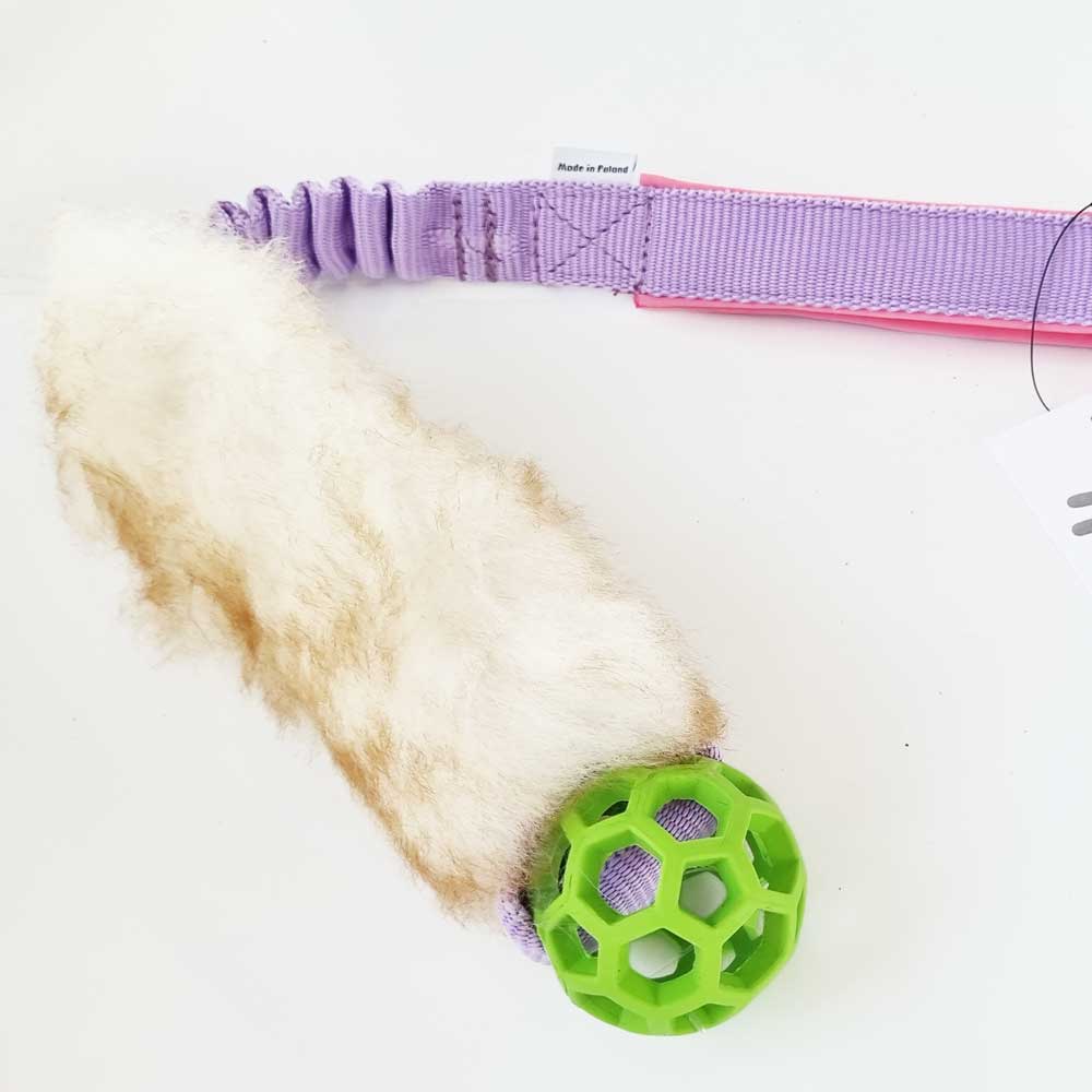 Sheep Fur bungee with MINI Holee Roller Pocket tug