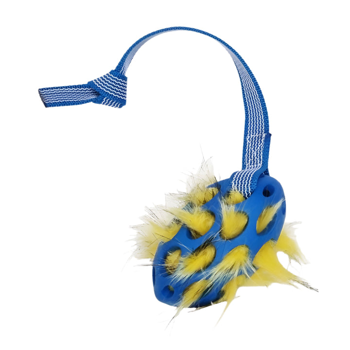 Squeaky Holee Football Sure grip Pocket Tug