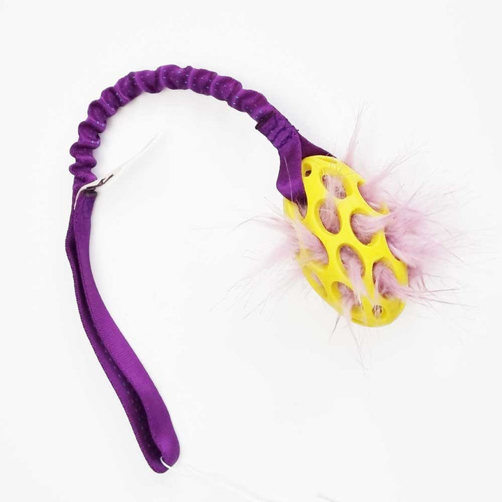 Squeaky Holee Football Bungee Tug