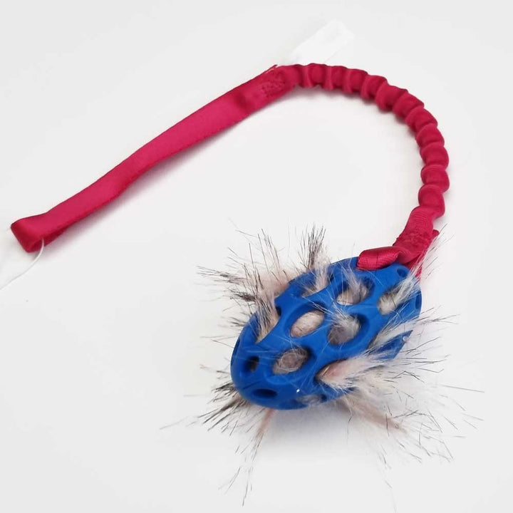 Squeaky Holee Football Bungee Tug