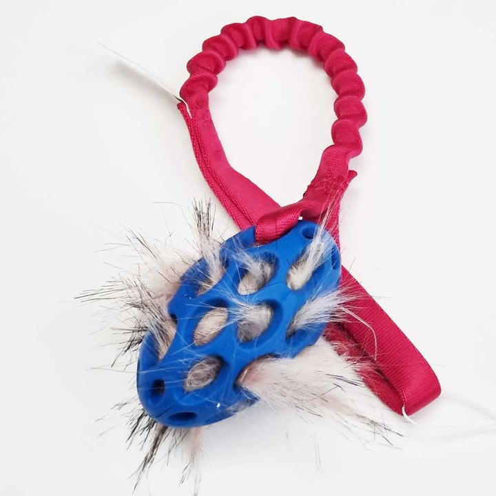 Squeaky Holee Football Bungee Tug