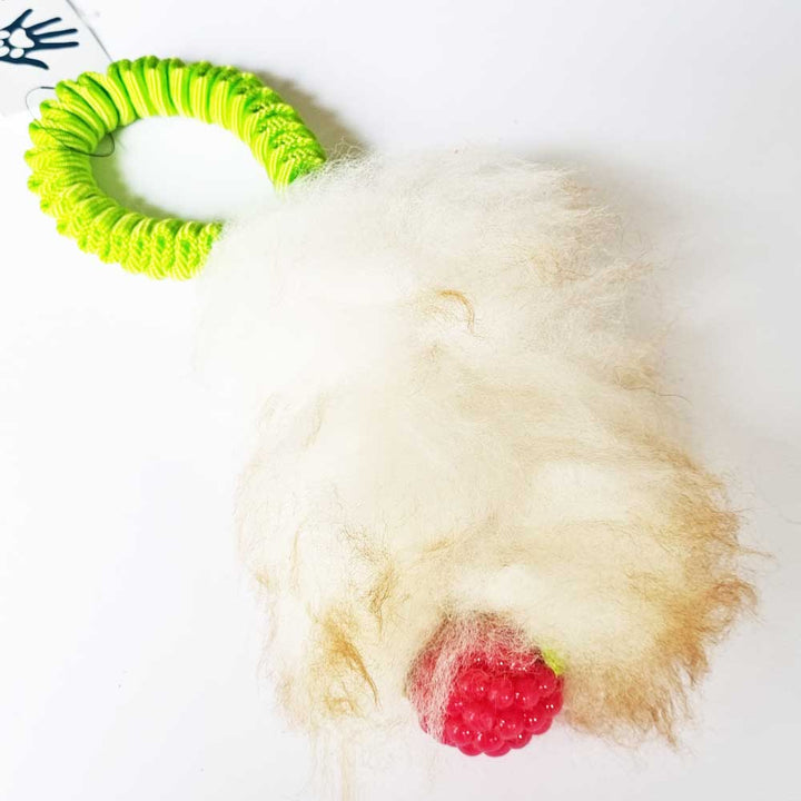 Planet Dog Rasberry FULL Bungee with SHEEPSKIN Pocket Tug