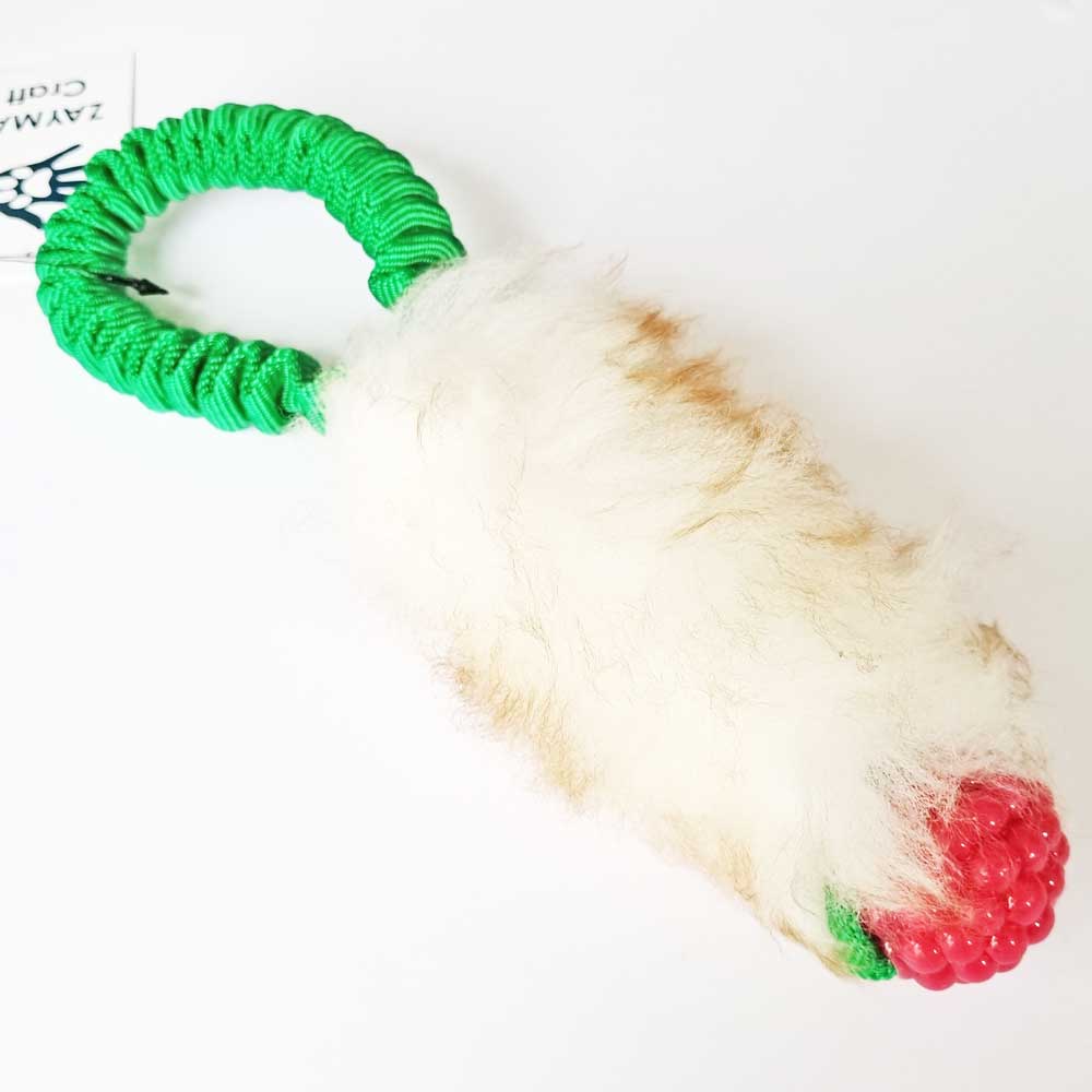 Planet Dog Rasberry FULL Bungee with SHEEPSKIN Pocket Tug