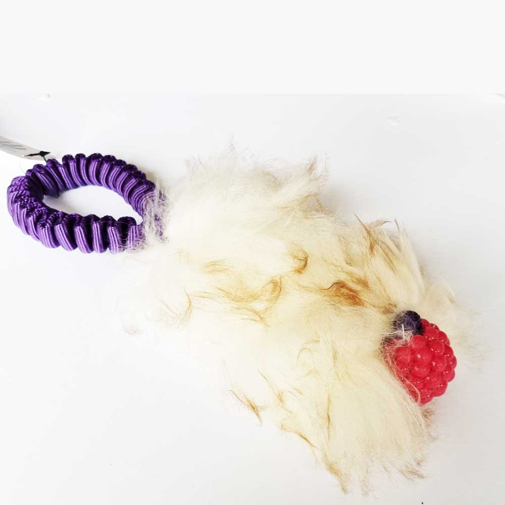 Planet Dog Rasberry FULL Bungee with SHEEPSKIN Pocket Tug