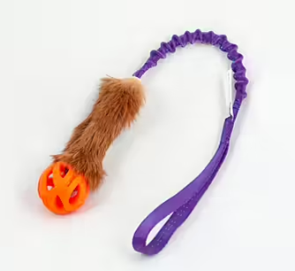 Bungee Rabbit with Chuckit Breathe Pocket Tug