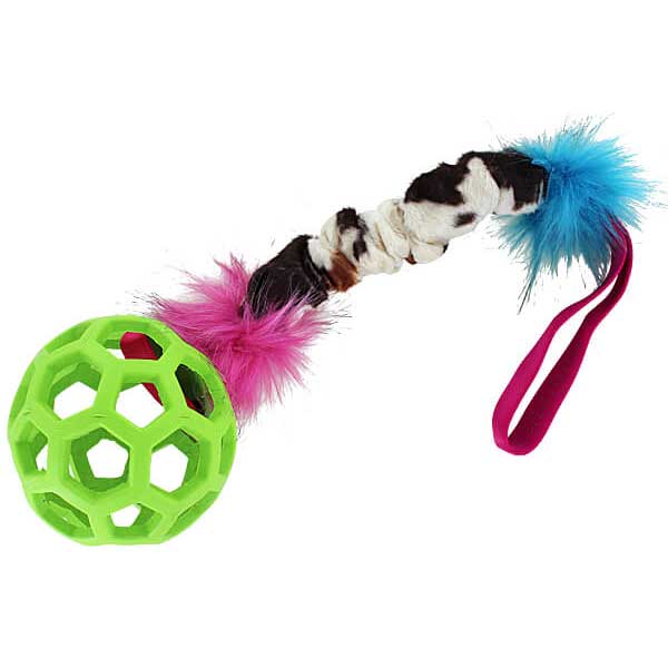 Bungee Hol-ee Roller Crinkle Tug - Large