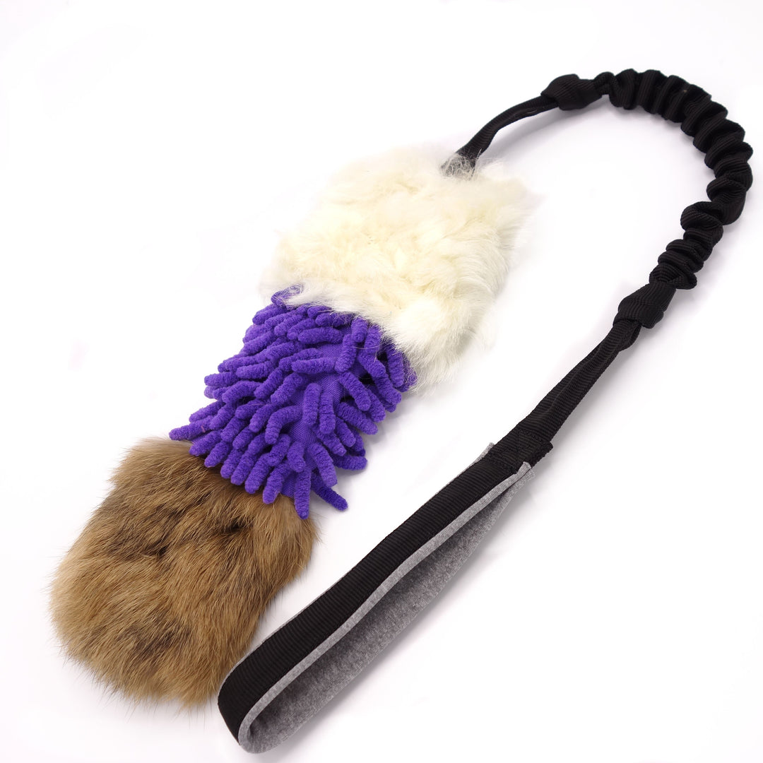 Bungee Combo tug - sheep, rabbit, mop