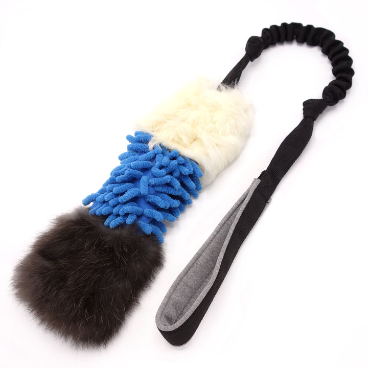 Bungee Combo tug - sheep, rabbit, mop