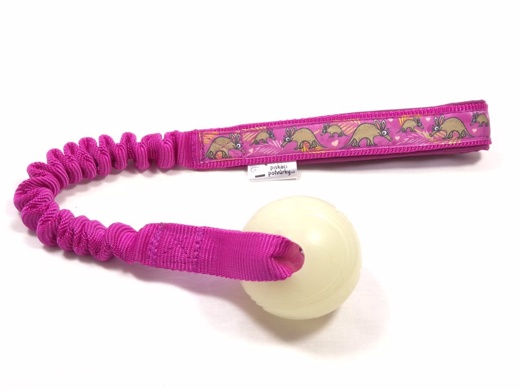 Chuckit Glow Ball bungee tug