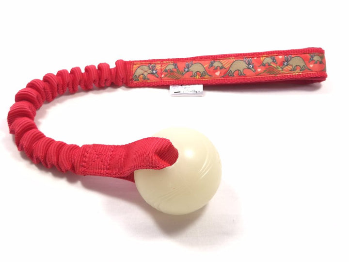 Chuckit Glow Ball bungee tug