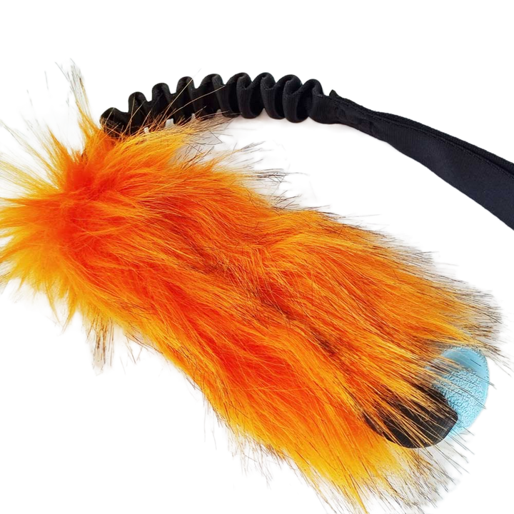 Faux Fur Chuckit Ball Bungee Tug