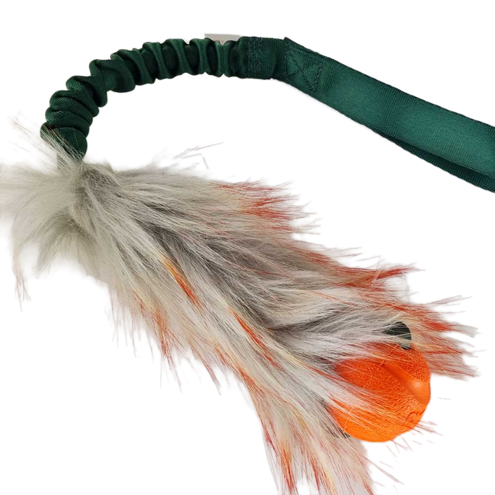 Faux Fur Chuckit Ball Bungee Tug