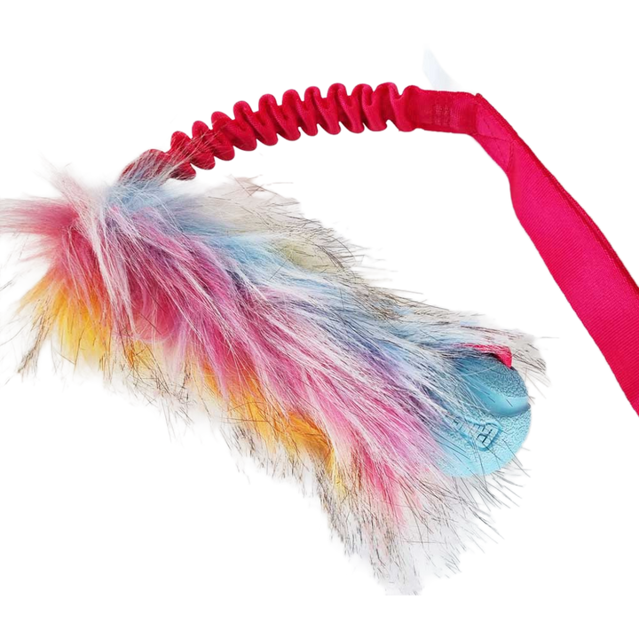 Faux Fur Chuckit Ball Bungee Tug
