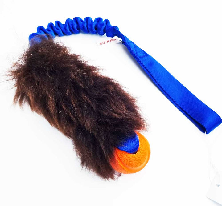 Chuckit Sheepskin Bungee Tug