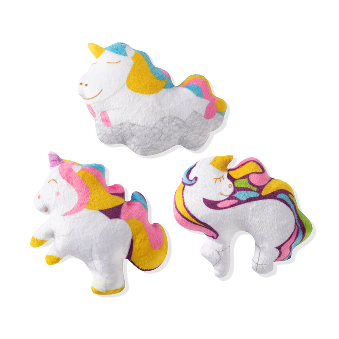 Fringe Studio Unicorns 3-Piece Small Dog Toy Set