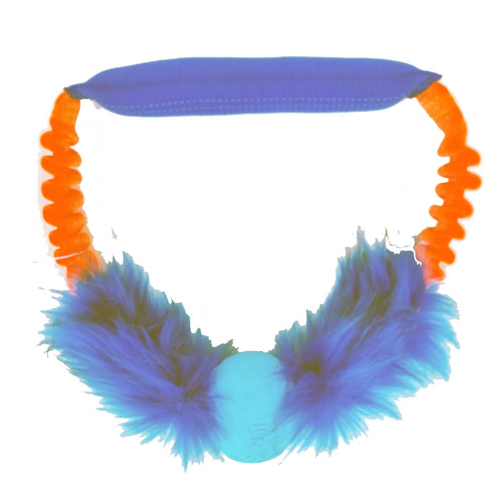 Bungee Hose Ring Faux fur with Chuckit