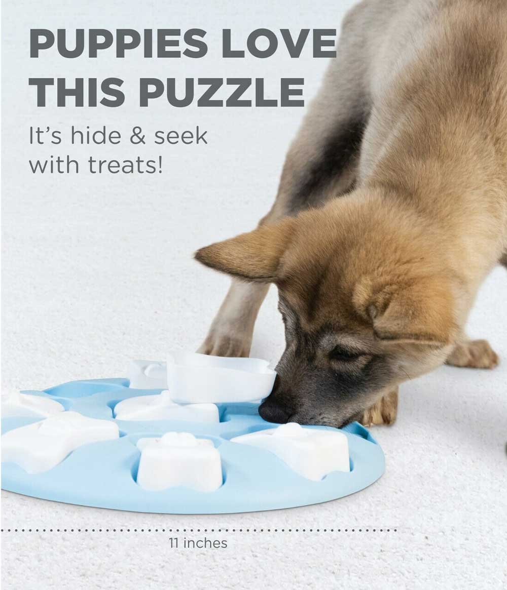 Nina Ottosson Hide N' Slide Interactive Dog Treat Puzzle Toy