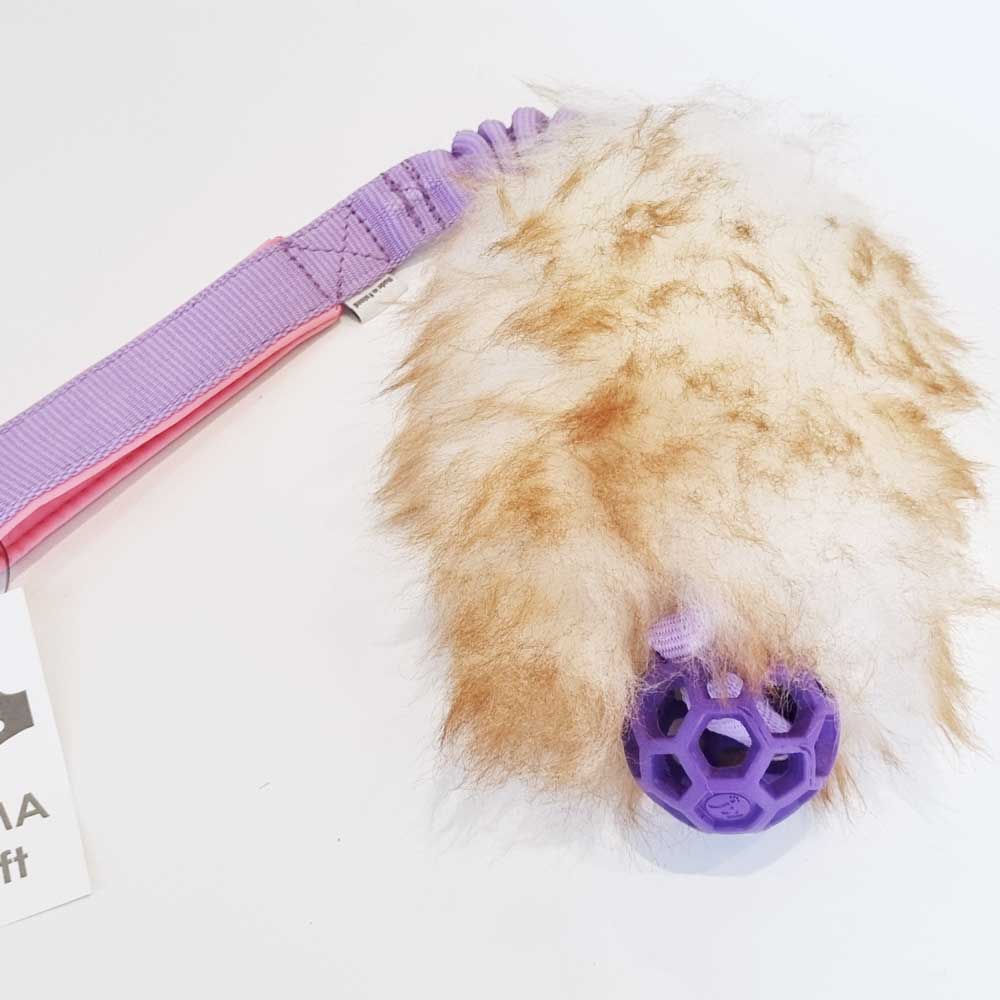 Sheep Fur bungee with MINI Holee Roller Pocket tug