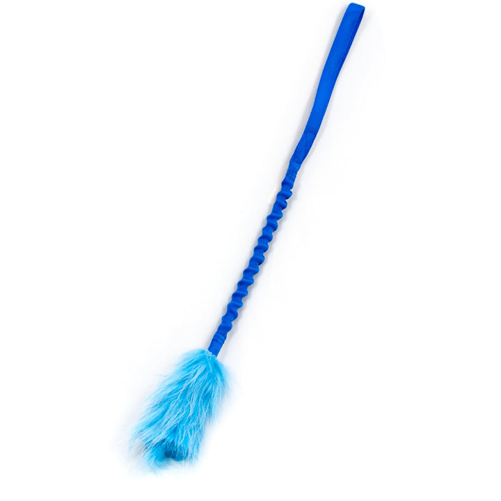 Faux fur bungee tug