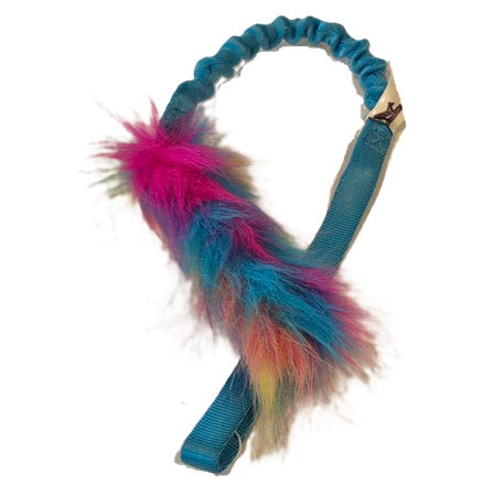 Faux fur bungee tug