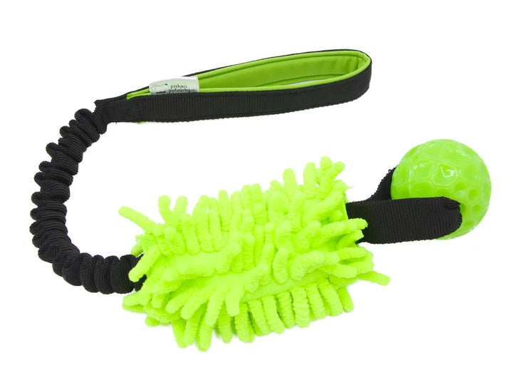 Geo ball with mop bungee tug