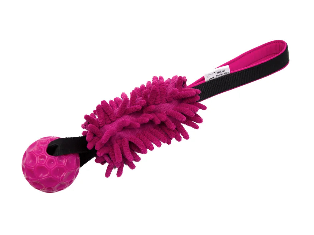 Geo ball with mop pocket tug