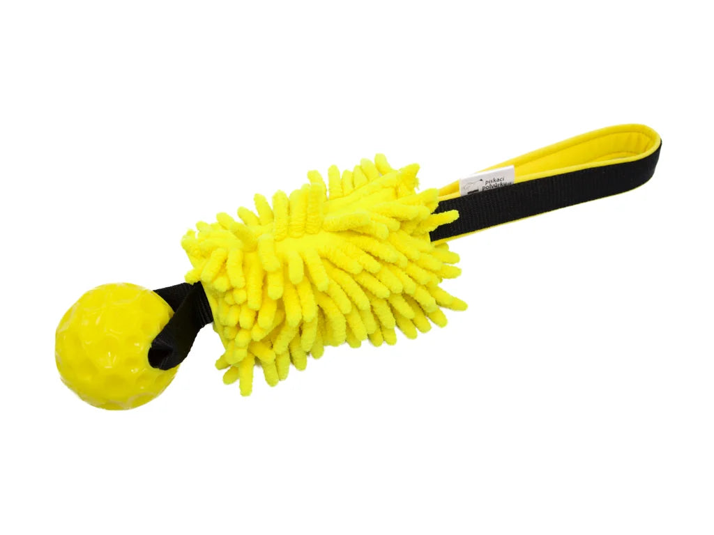 Geo ball with mop pocket tug