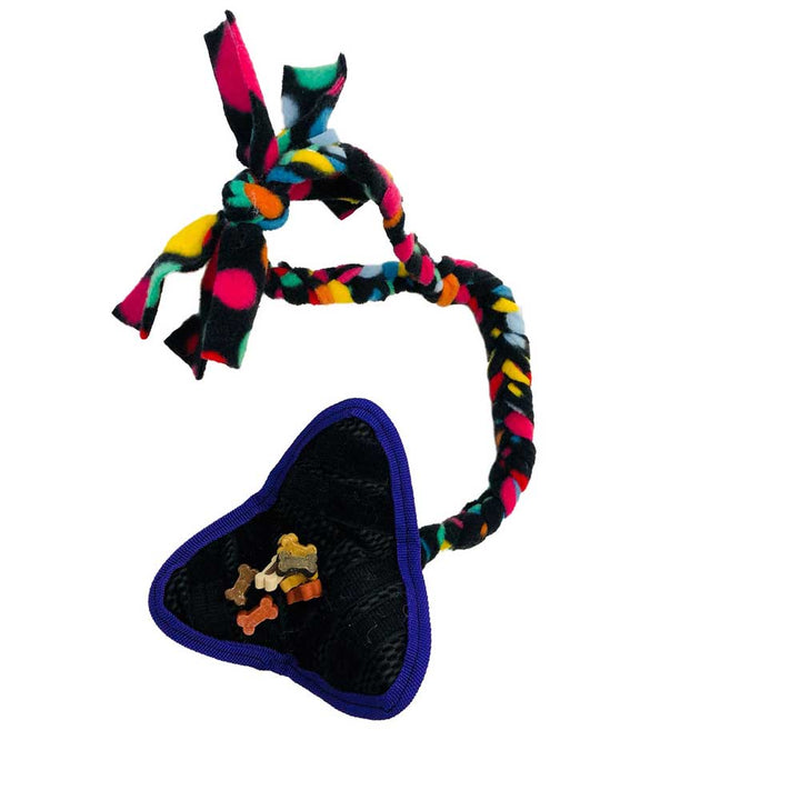 Regular Treat pod with braided fleece handle