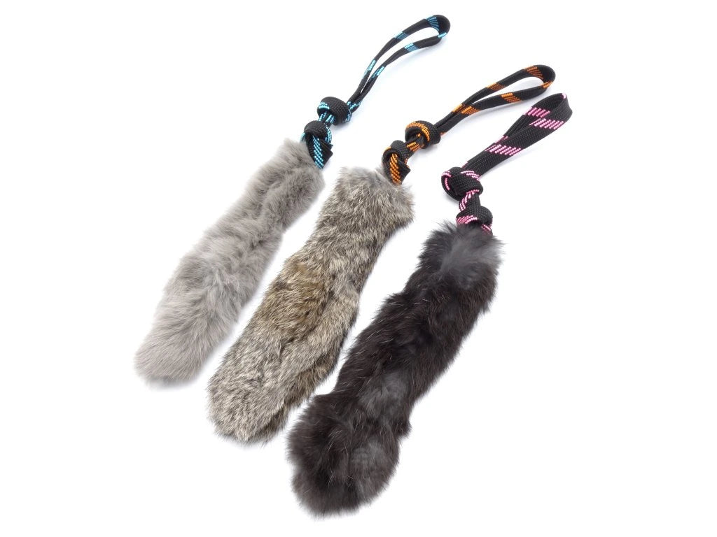 Rabbit Fur Pocket Tug