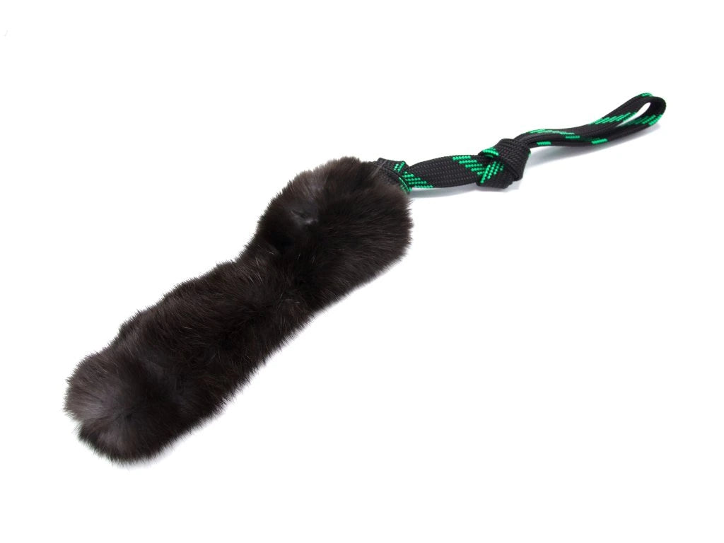 Rabbit Fur Pocket Tug