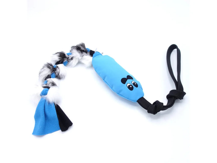 Squeaky Rat with Braided Rabbit and Fleece Tug