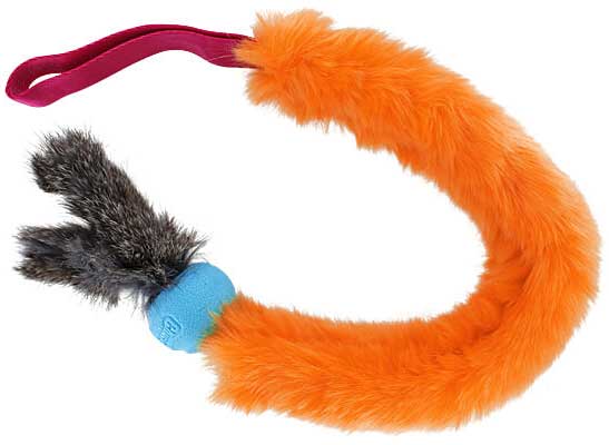 Faux Fur with Chuckit & Bunny Tails Bungee CHASER