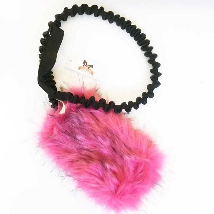 Long Faux Fur Treat Pouch Bungee Chaser