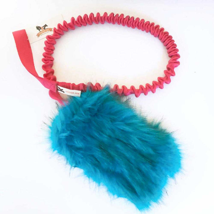 Long Faux Fur Treat Pouch Bungee Chaser