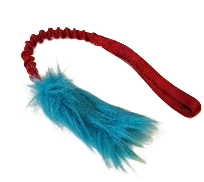 Faux fur bungee tug