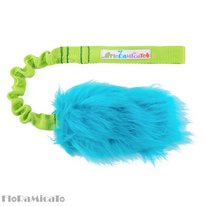 Fluffy Squeaky Bungee Tug