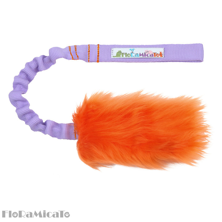 Fluffy Squeaky Bungee Tug