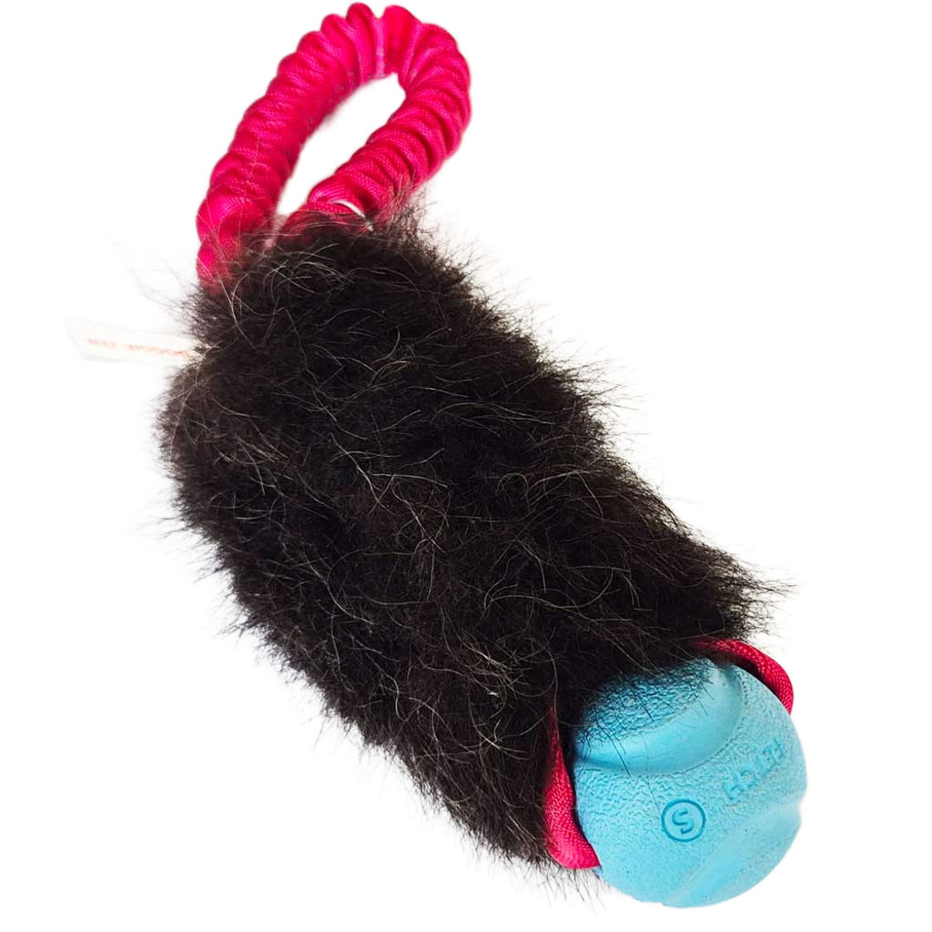 Chuckit Sheepskin Full Bungee Pocket Tug