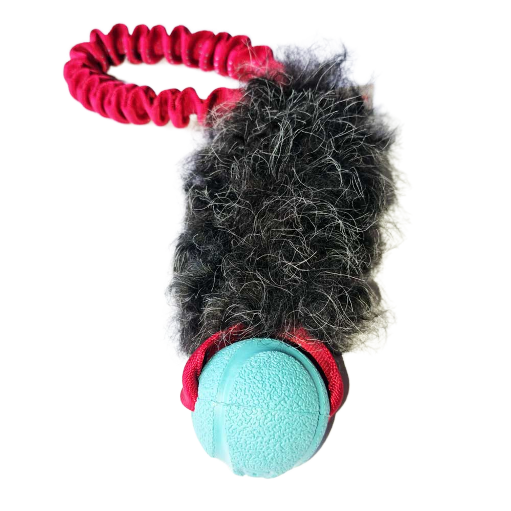 Chuckit Sheepskin Full Bungee Pocket Tug