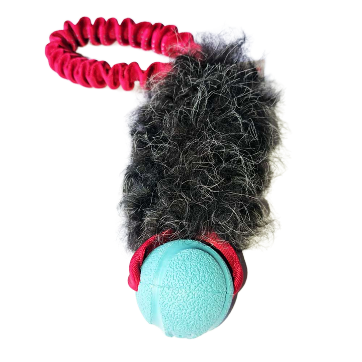 Chuckit Sheepskin Full Bungee Pocket Tug