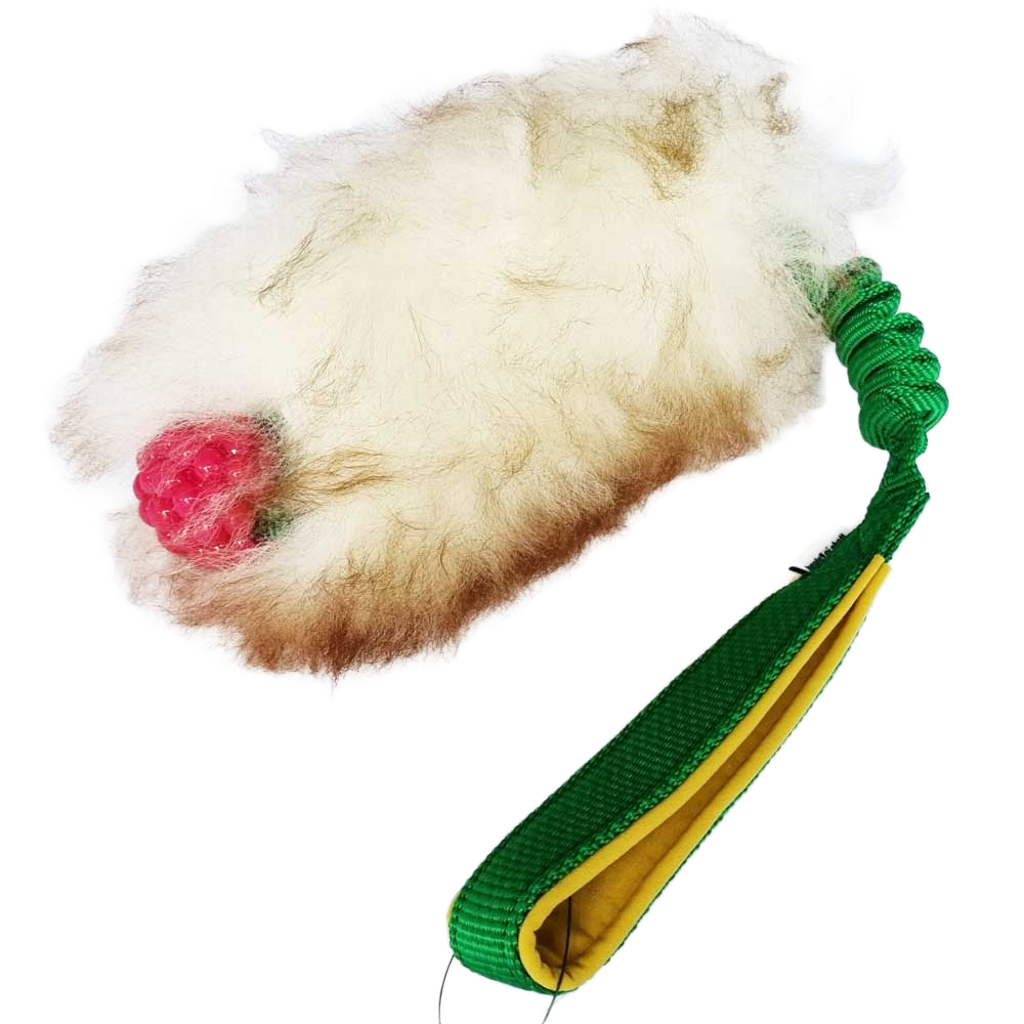 Planet Dog Raspberry Bungee with SHEEPSKIN Pocket Tug