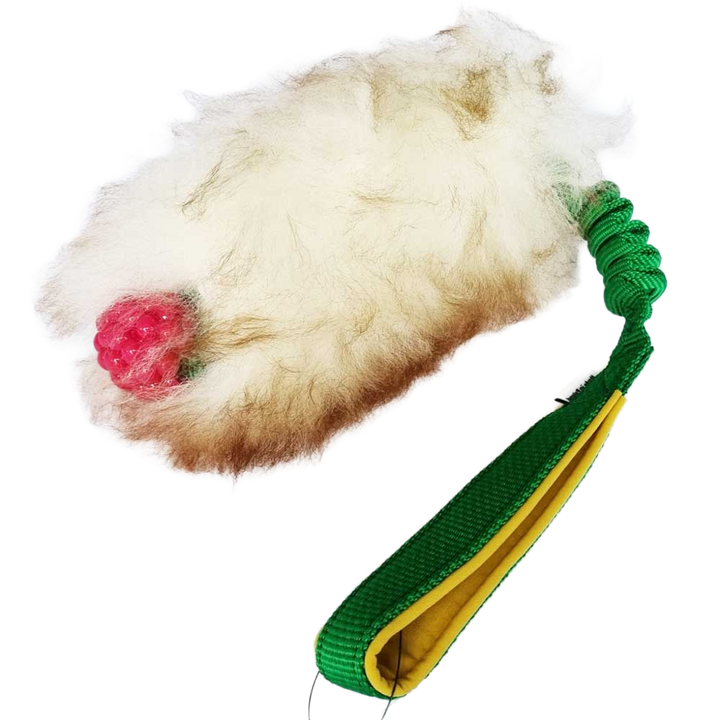 Planet Dog Raspberry Bungee with SHEEPSKIN Pocket Tug