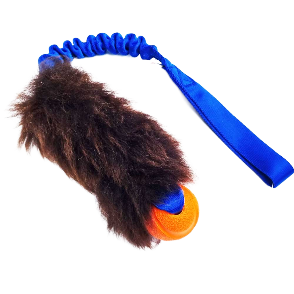 Chuckit Sheepskin Bungee Tug