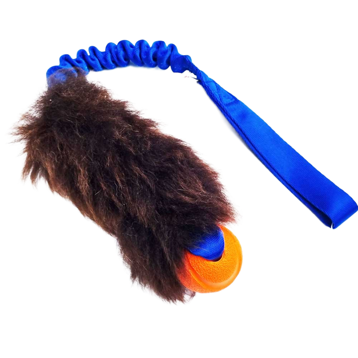 Chuckit Sheepskin Bungee Tug