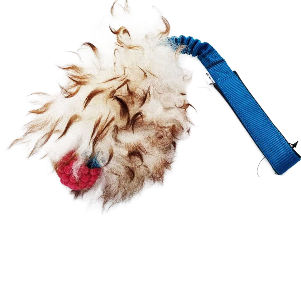 Planet Dog Raspberry Bungee with SHEEPSKIN Pocket Tug