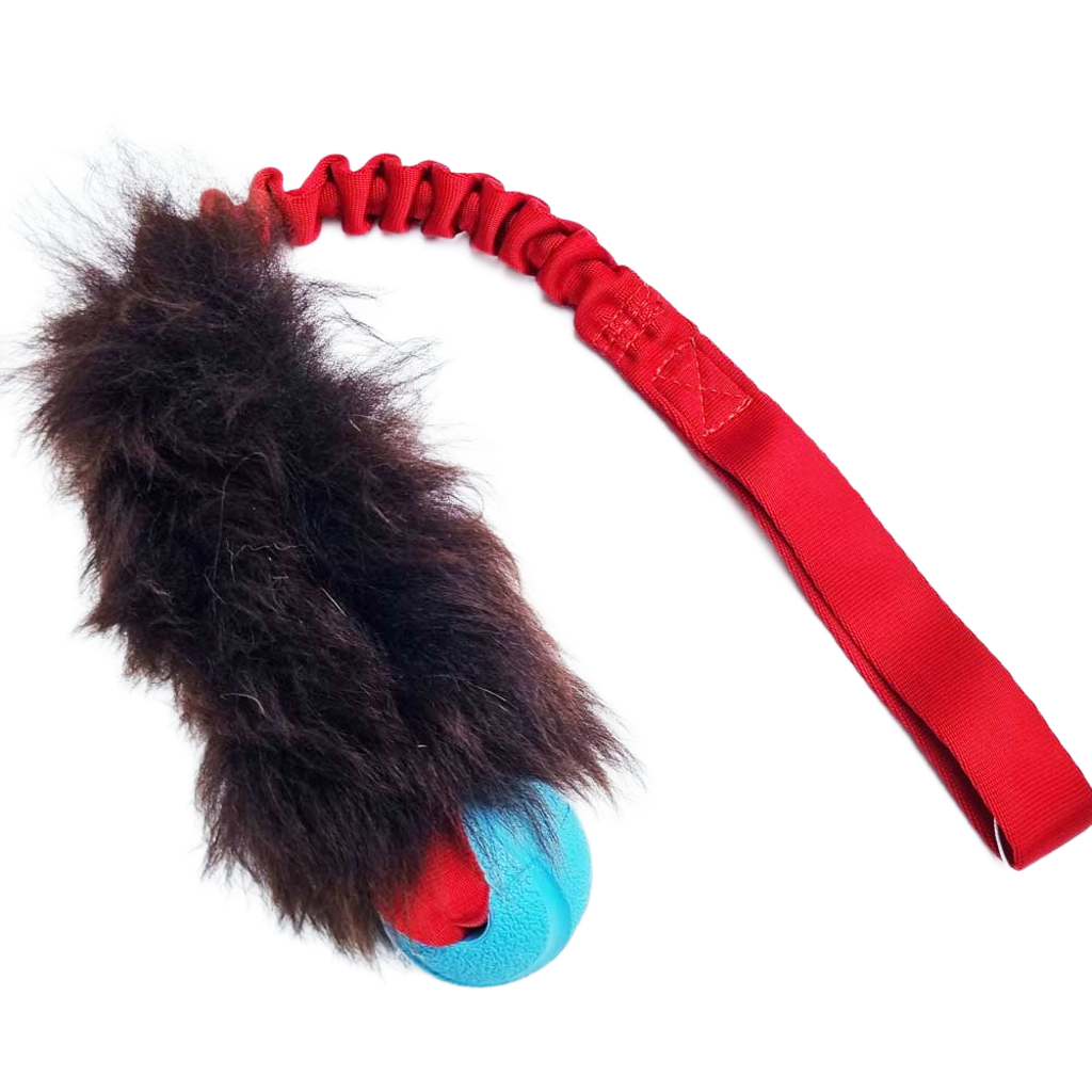 Chuckit Sheepskin Bungee Tug