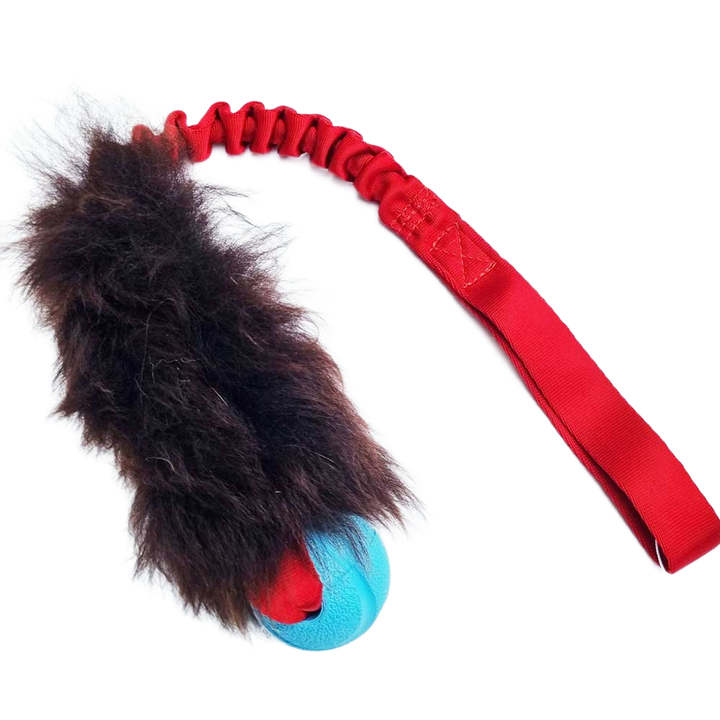 Chuckit Sheepskin Bungee Tug