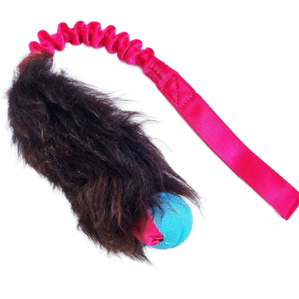 Chuckit Sheepskin Bungee Tug