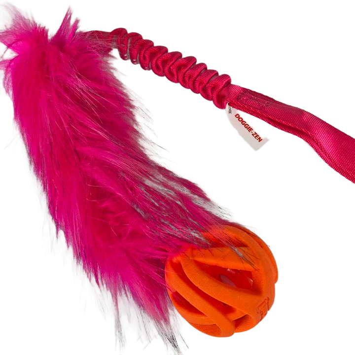 Chuckit Air Faux Fur Bungee Tug